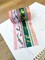 FOILED Marble Gold Green & Pink Modern Spring Minimalist Washi Tape Set (#W053)